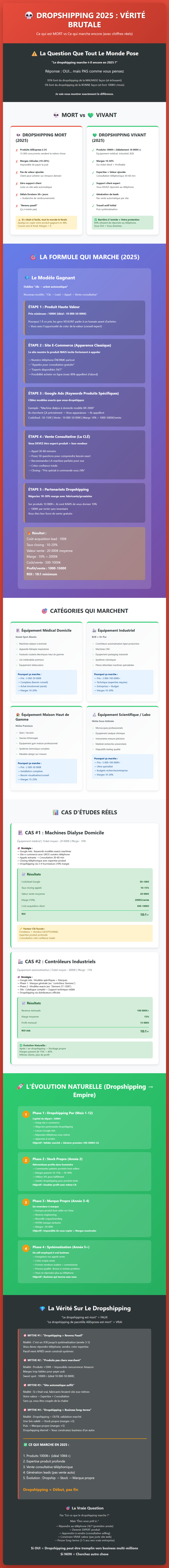 Dropshipping : ce qui ne marche plus, ce qui marche encore